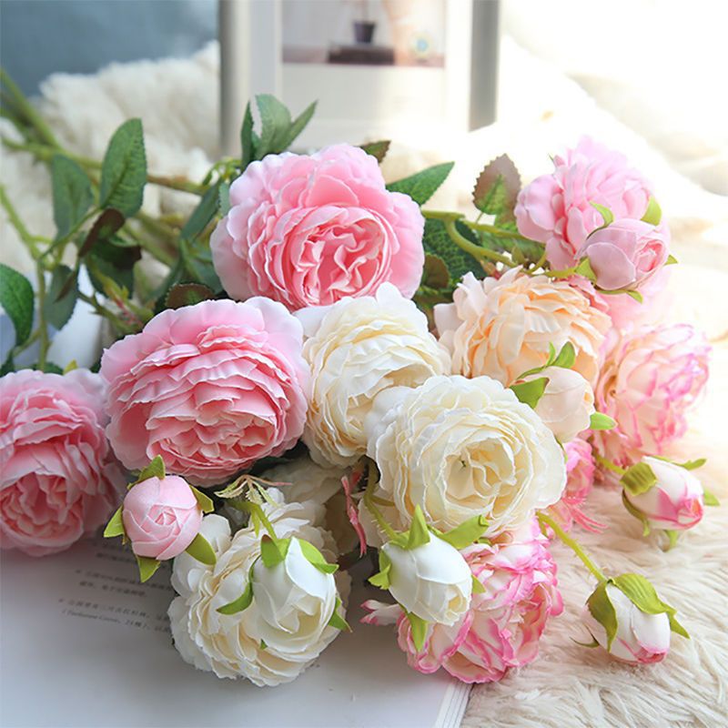 Simulation Plastic Flowers Fake Flower Furnishings Ornament Furnishing
