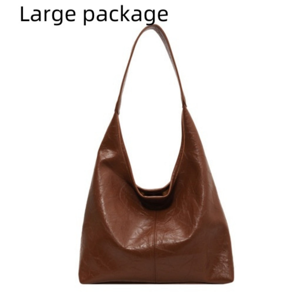 Fashion Womens Shoulder Bag Vintage Designer Large Capacity Casual Tote Bag Autumn And Winter Fashion Handbag