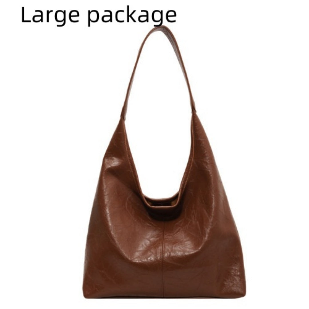 Fashion Womens Shoulder Bag Vintage Designer Large Capacity Casual Tote Bag Autumn And Winter Fashion Handbag